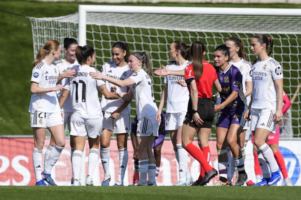 Celebración gol Real Madrid vs CD Tenerife