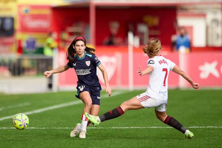 Elexpuru y Raquel Morcillo Athletic Sevilla