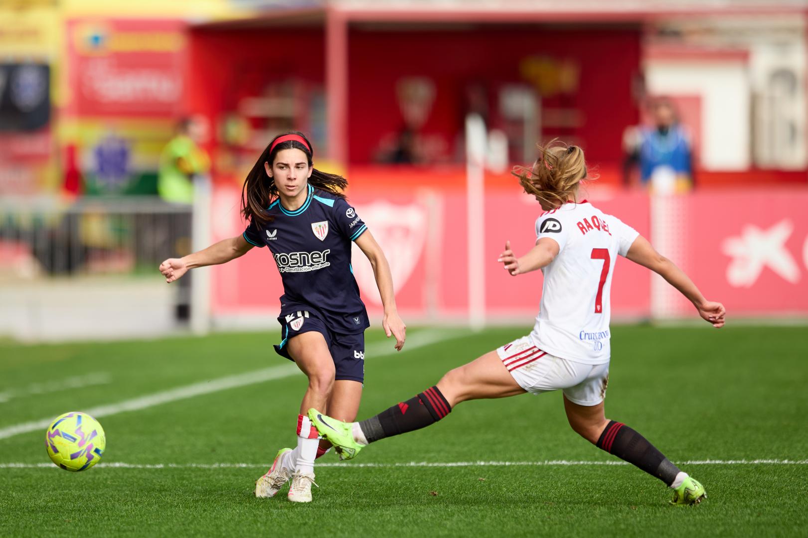 Elexpuru y Raquel Morcillo Athletic Sevilla