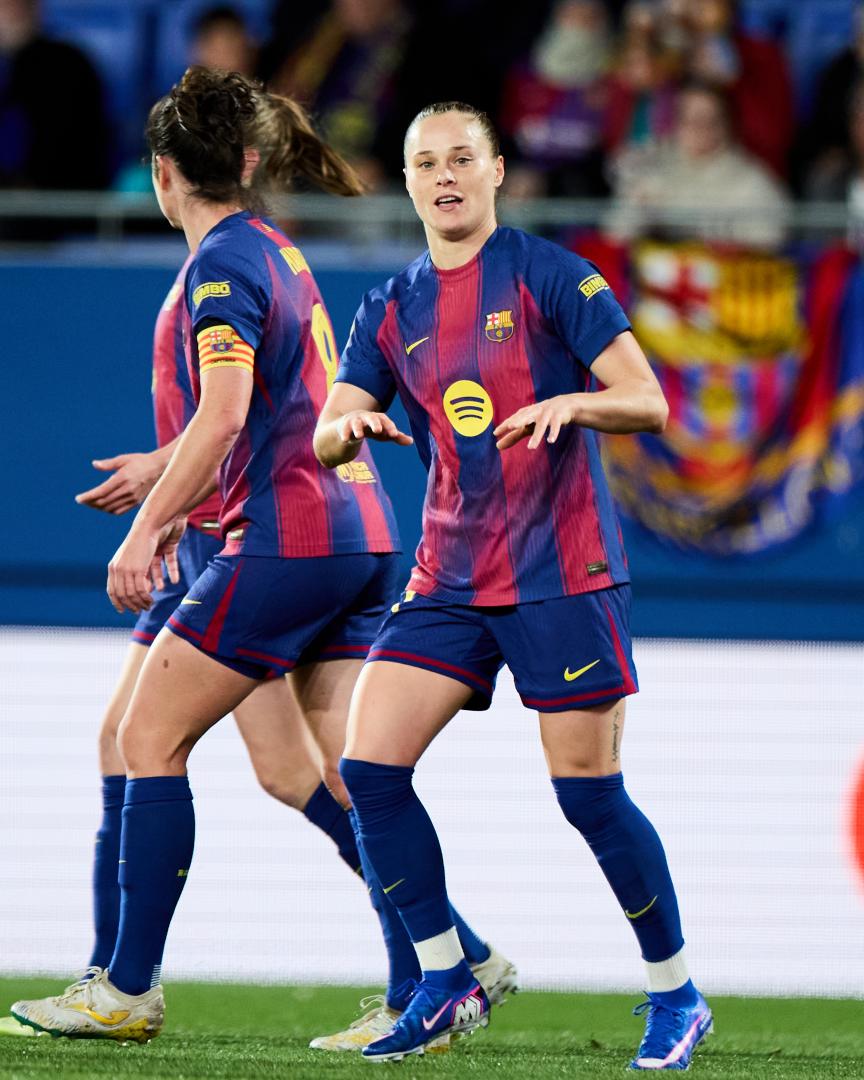 Ewa Pajor FC Barcelona celebración