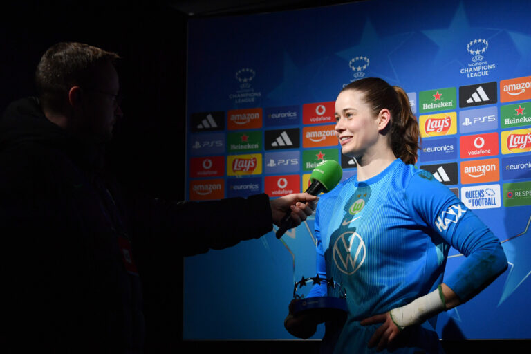 Stina Johannes VfL Wolfsburg - UEFA Women's Champions League 2025/26 KO play-offs Second Leg