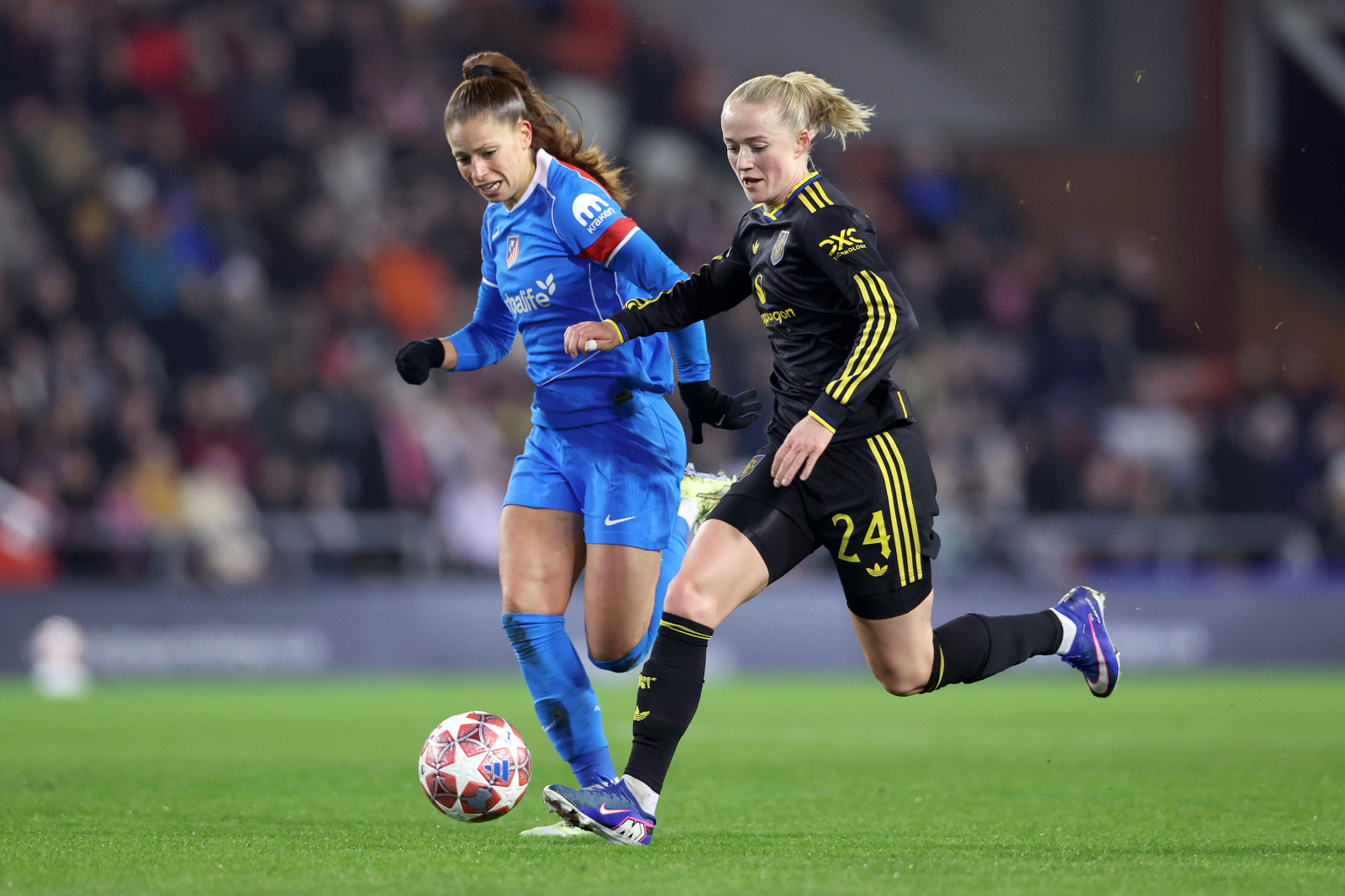 Manchester United Women v Club Atletico de Madrid - UEFA Women's Champions League 2025/26 KO play-offs Second Leg