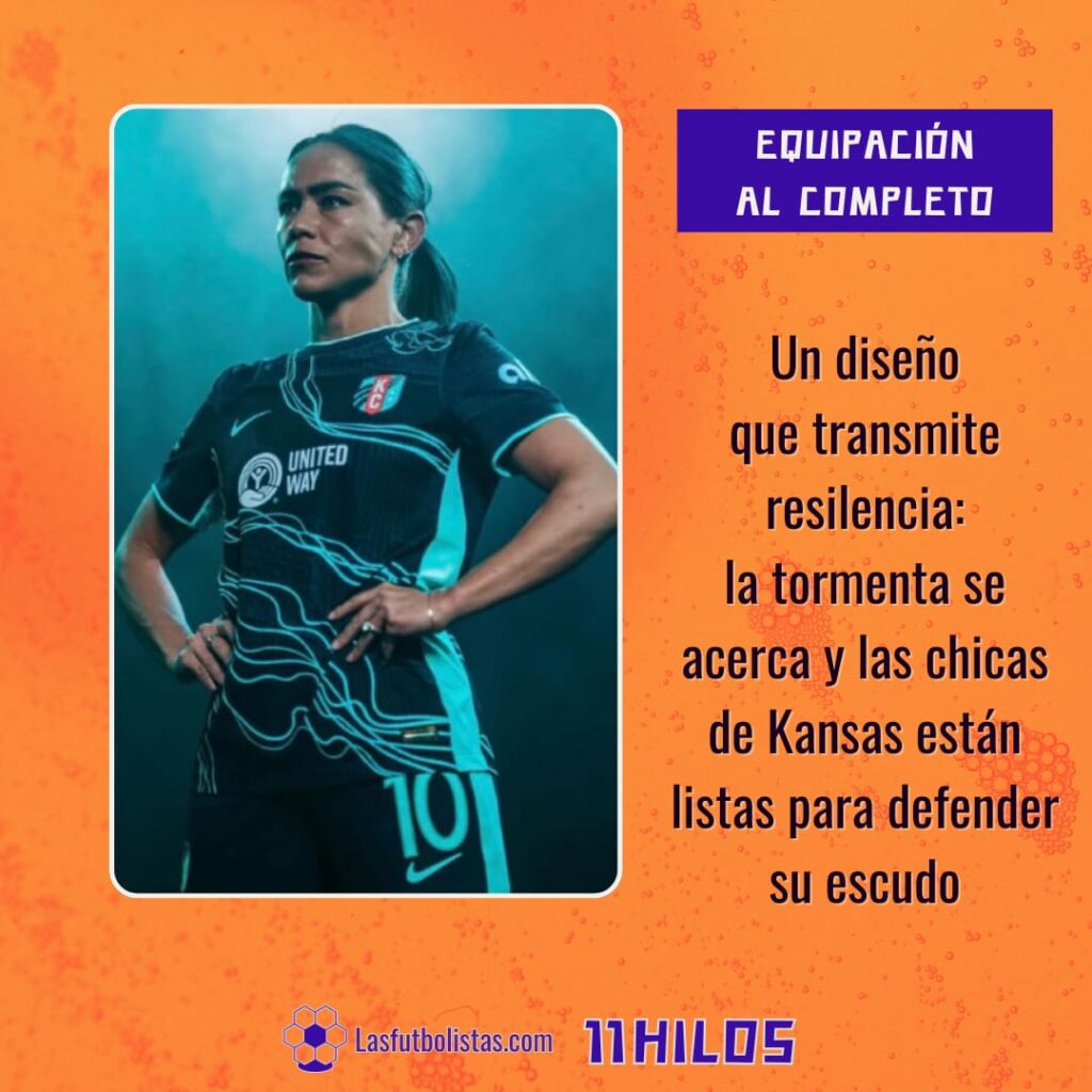 Tercera Equipación Kansas City Current 11 hilos