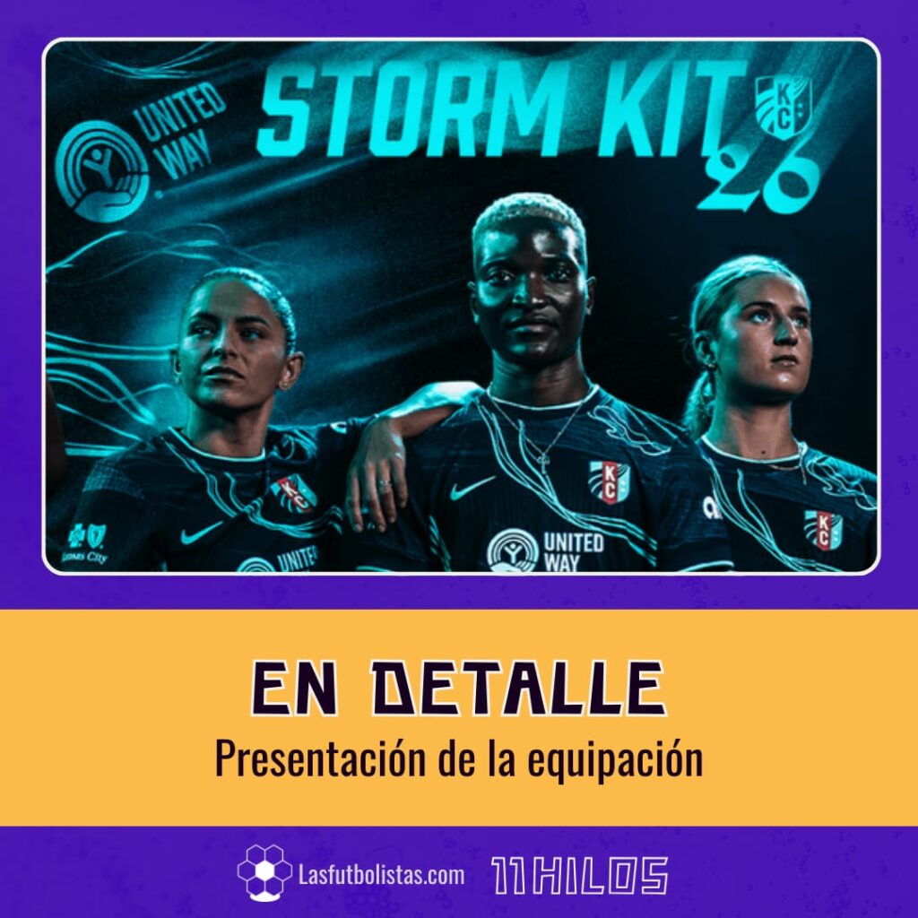 Tercera Equipación Kansas City Current en detalle