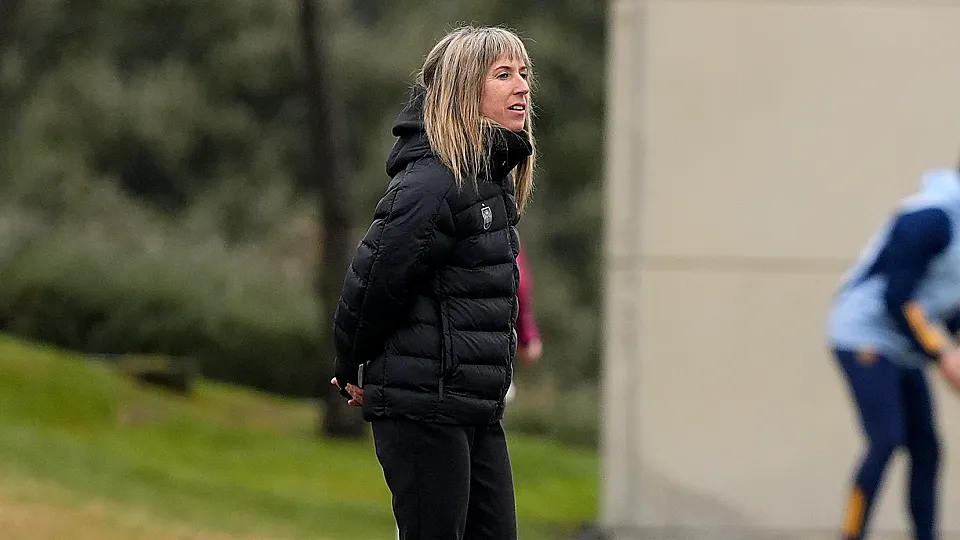 Nati Gutierrez, entrenadora España Sub-16 - Torneo Desarrollo de la UEFA
