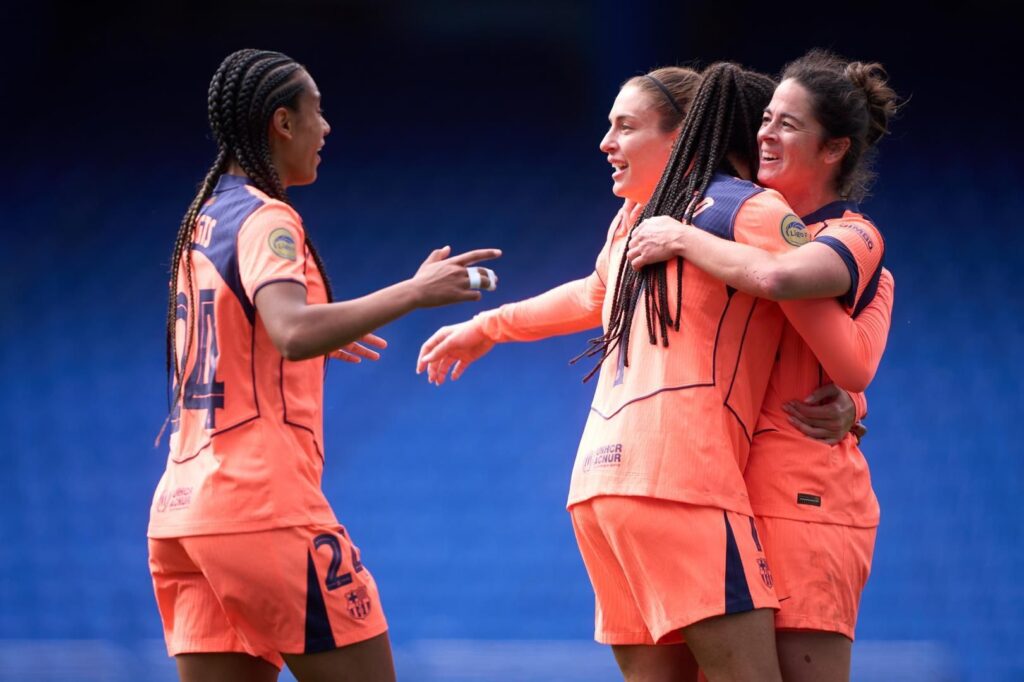 Celebración gol FC Barcelona