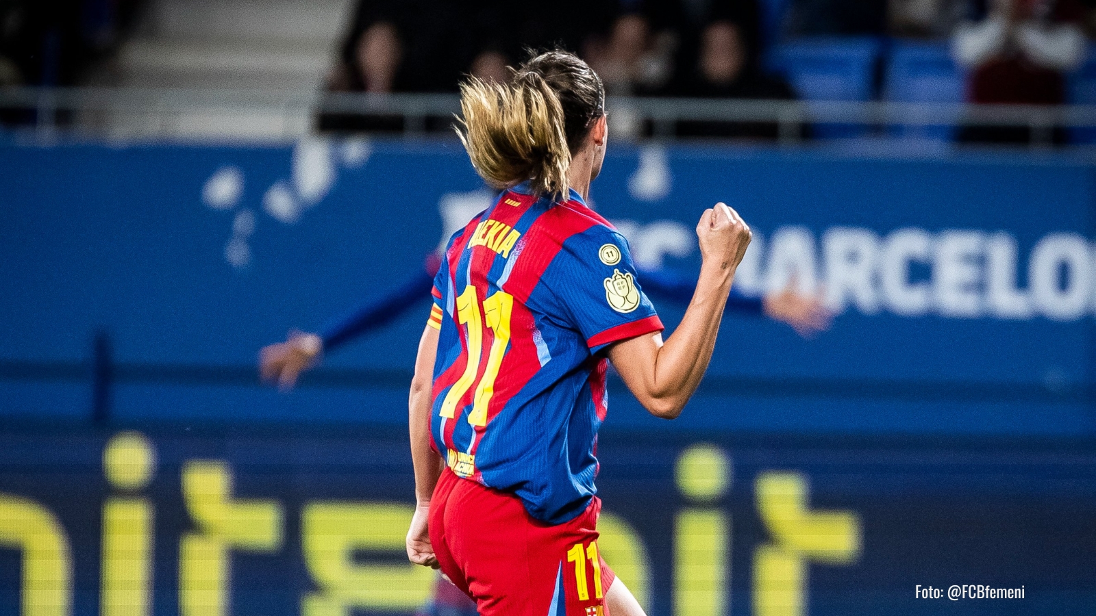 Alexia celebra gol Copa de la Reina
