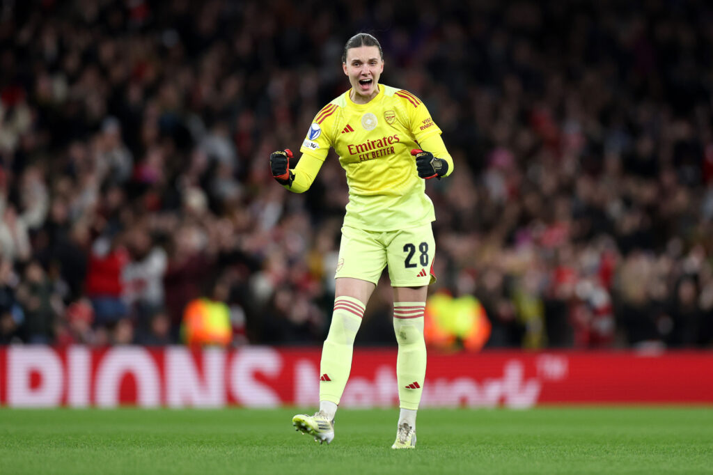 Anneke Borbe - Arsenal v Chelsea - UEFA Women's Champions League 2025/26 Quarter-finals First Leg