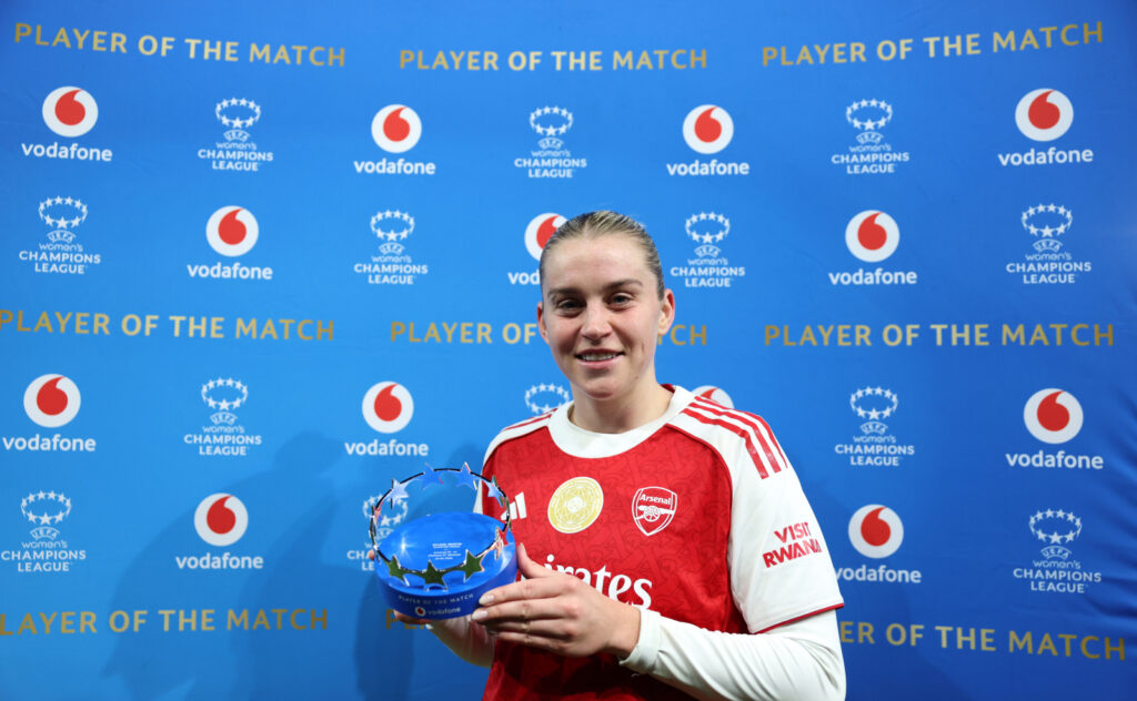 Alessia Russo MVP - Arsenal v Chelsea - UEFA Women's Champions League 2025/26 Quarter-finals First Leg