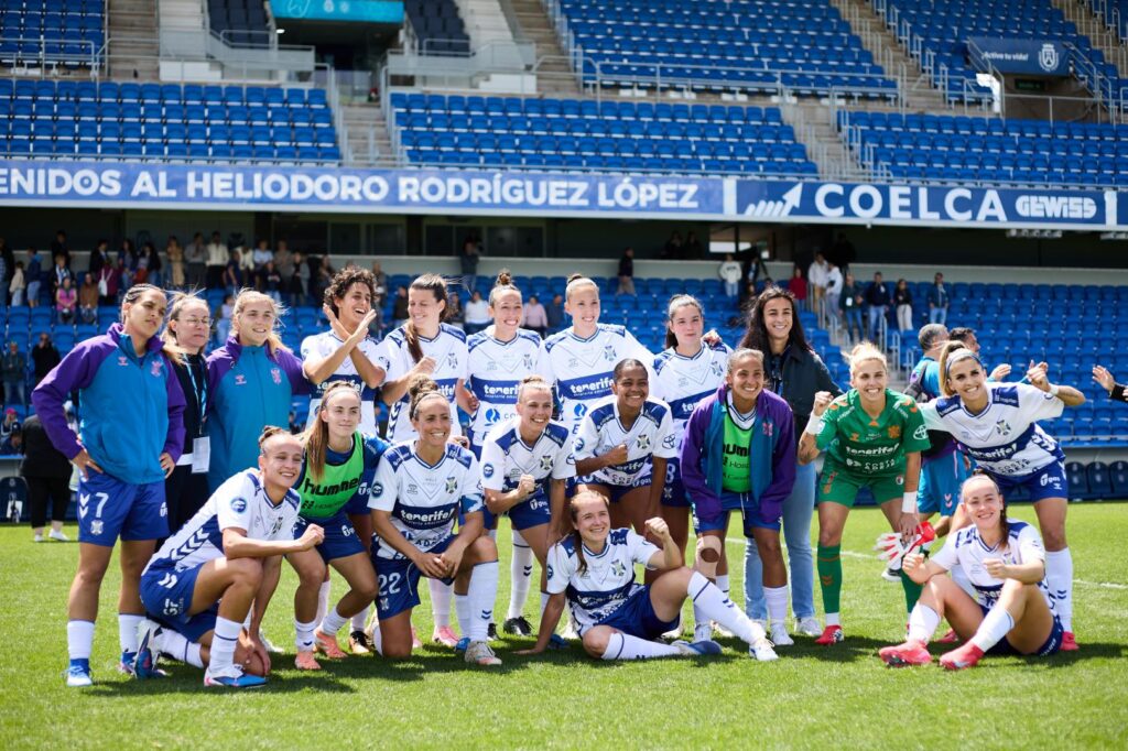CD Tenerife celebración