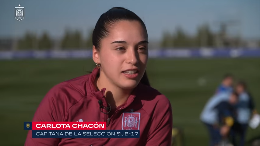 Carlota Chacón_ _Llegar a la absoluta es un sueño por cumplir_ _ 🔴 SEFUTBOL 0-19 screenshot