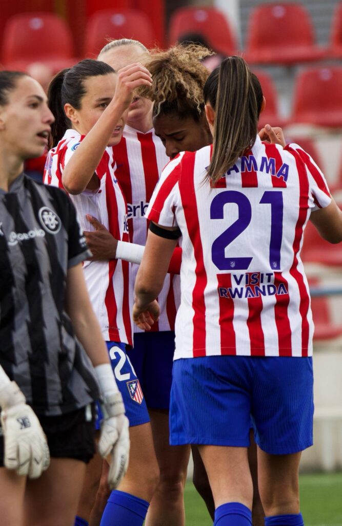 Celebración gol Amaiur Atlético