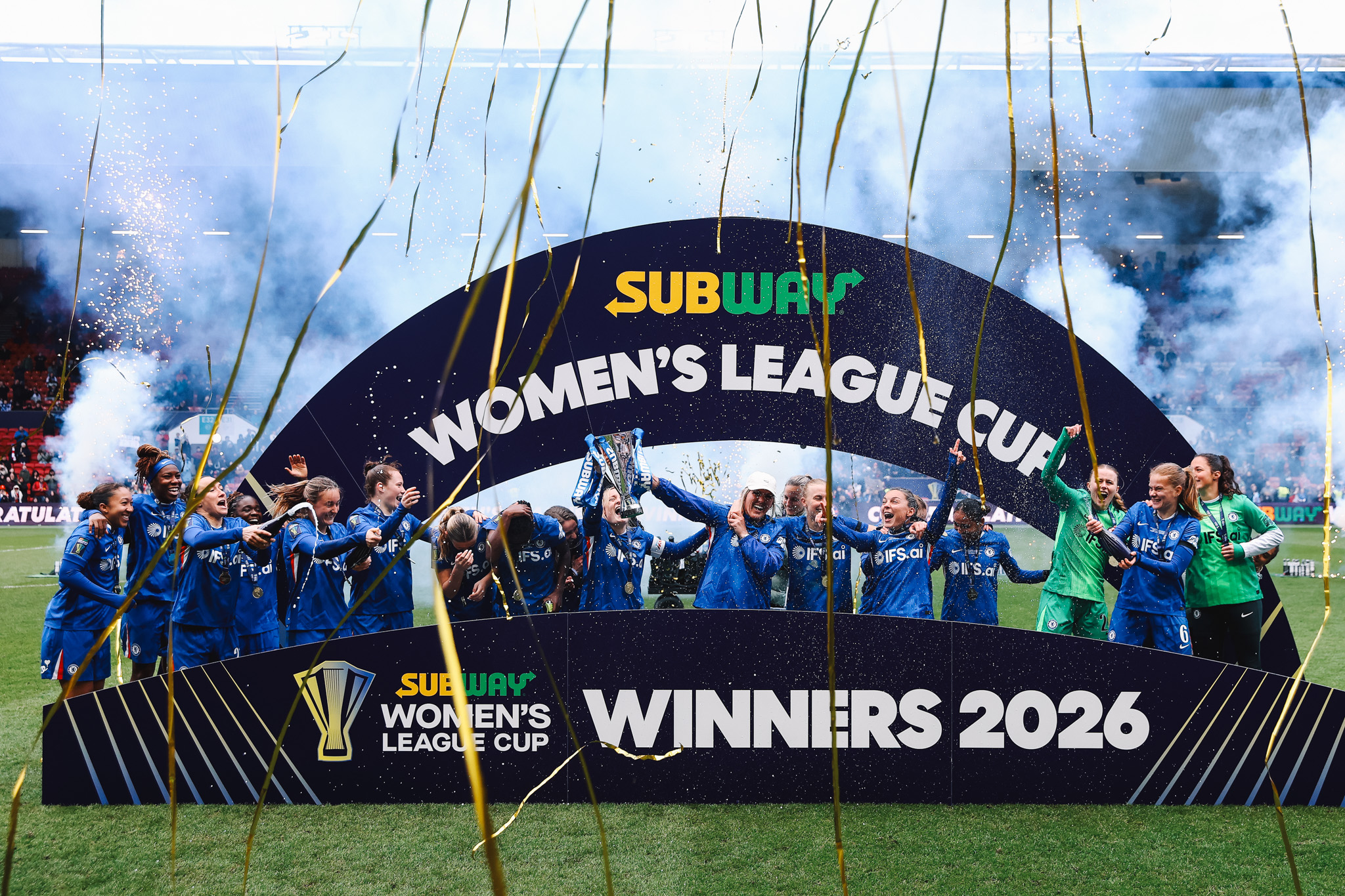 Chelsea campeon Subway Women's League Cup