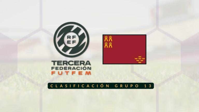 Clasificación Tercera RFEF Femenina - Grupo 13 Región de Murcia