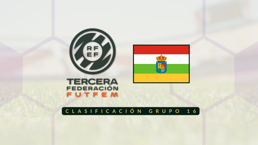 Clasificación Tercera RFEF Femenina - Grupo 16 La Rioja
