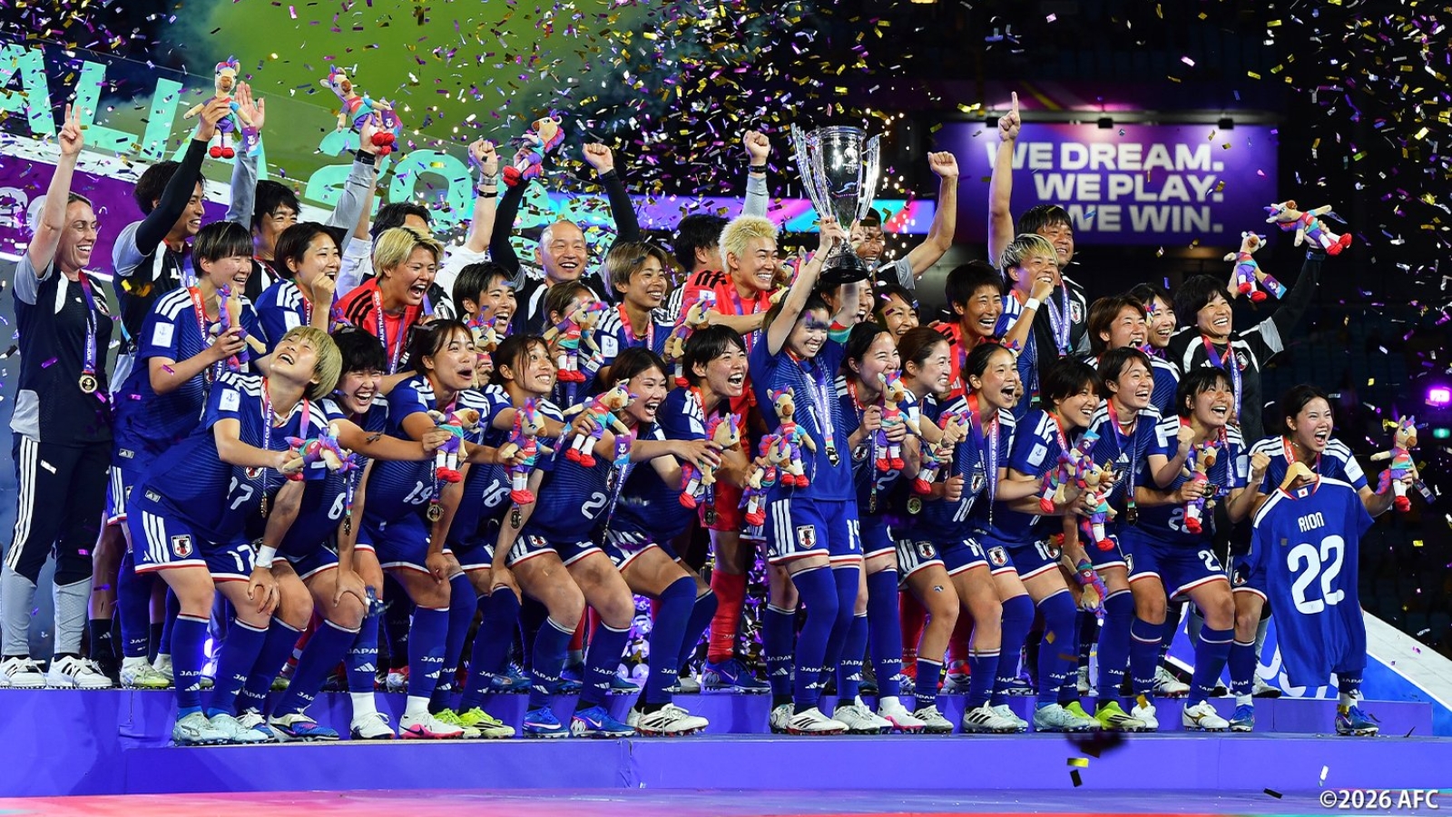 Japón campeona Women's Asian Cup