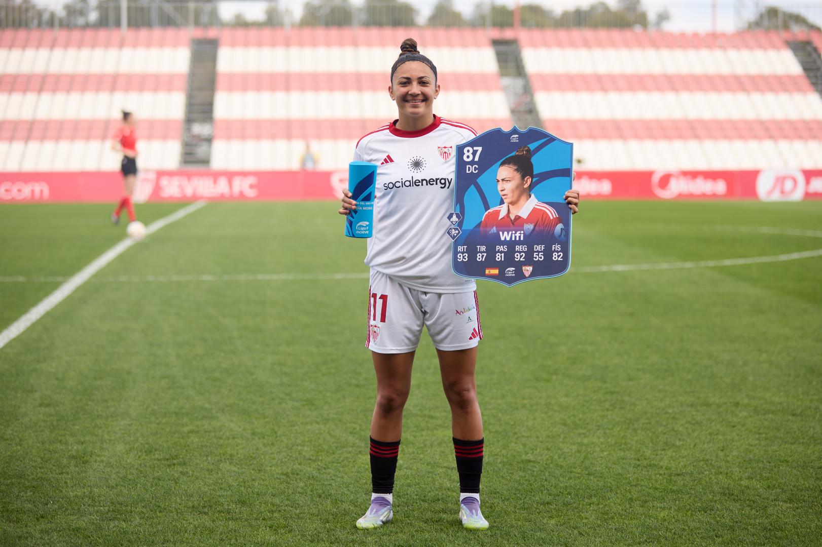 Lucia Moral jugadora del Mes de febrero