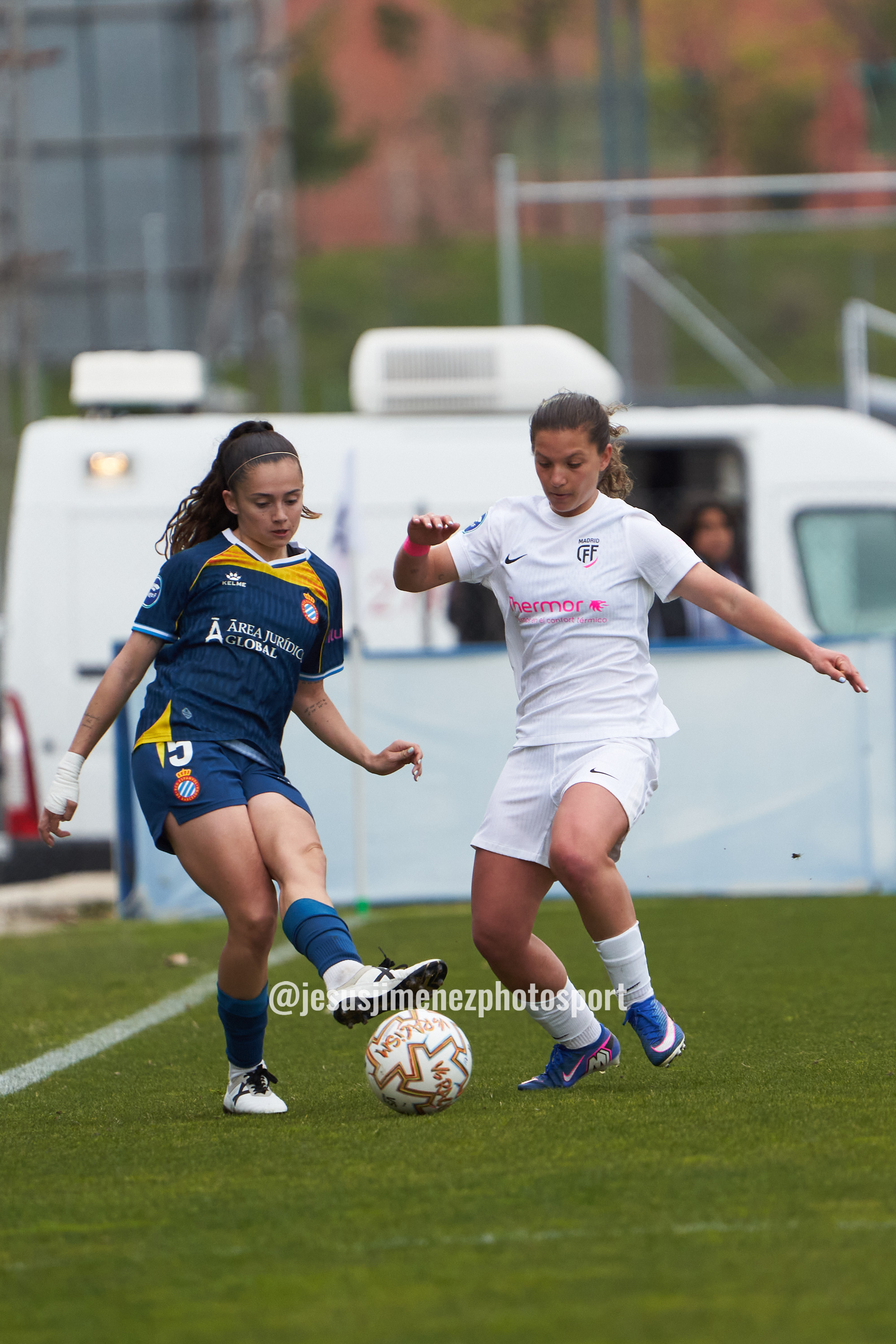 Lucía Vallejo y Esther Laborde - Madrid CFF vs RCD Espanyol