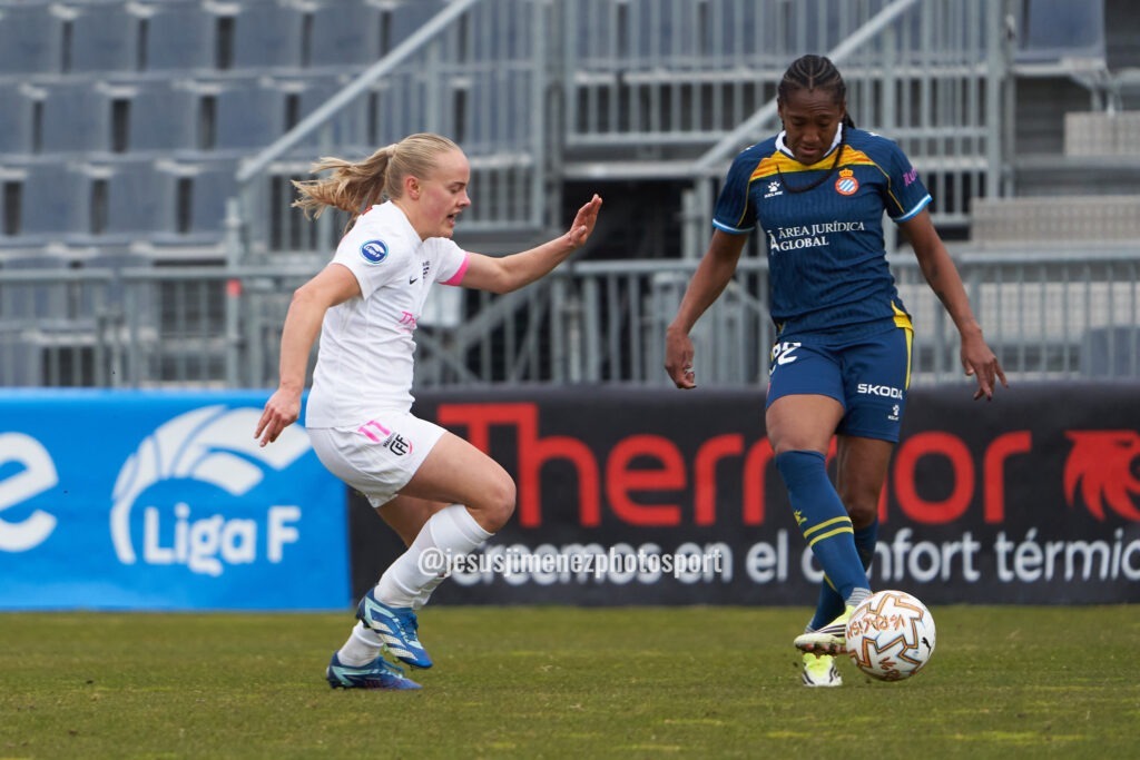 Melgard y Daniela Caracas - Madrid CFF vs RCD Espanyol