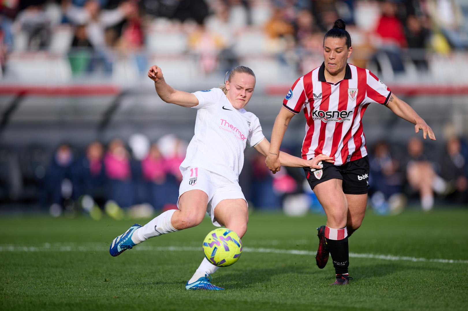 Melgard y Leire Baños Athletic vs Madrid CFF