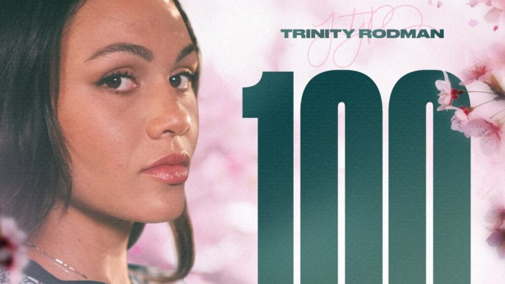 Trinity Rodman 100 partidos en la NWSL