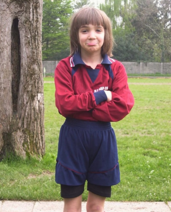 La niña que quería ser futbolista (Fuente: Claudia Ferrato Instagram)