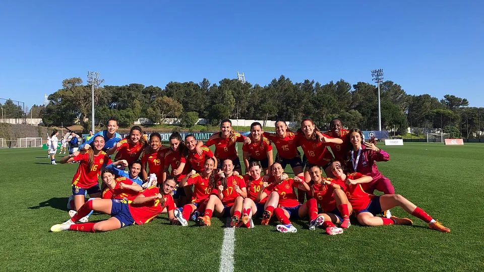 La Selección Española Sub-17 venció por 8-0 a la Federación de Kosovo en Portugal