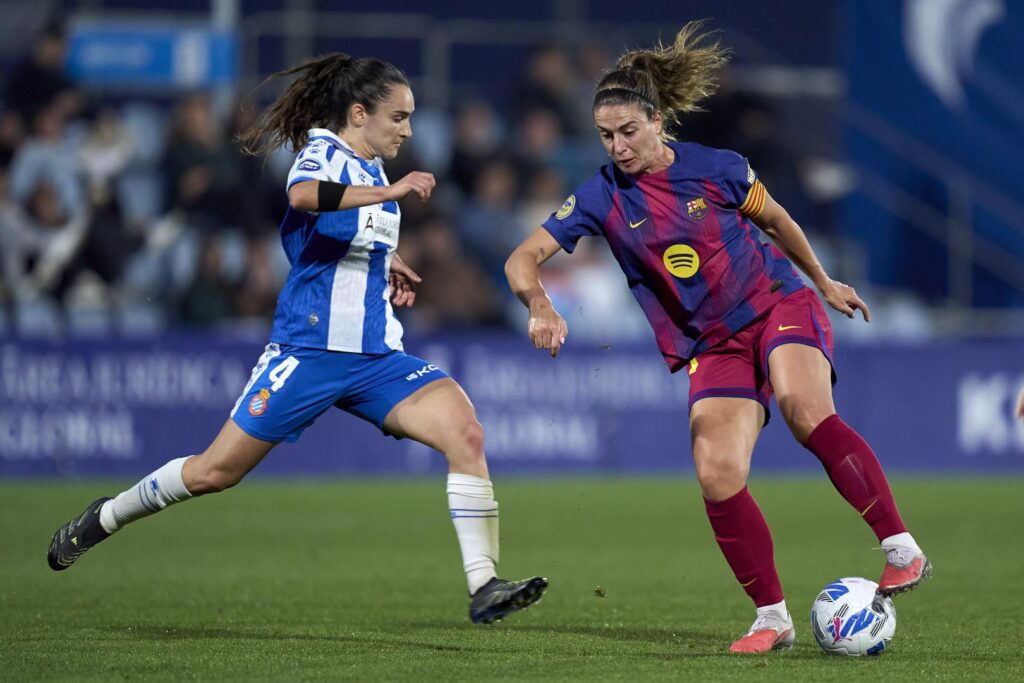 La jugadora del Barcelona Alexia Putellas, durante un partido de la Liga F 2026. Foto: LigaF