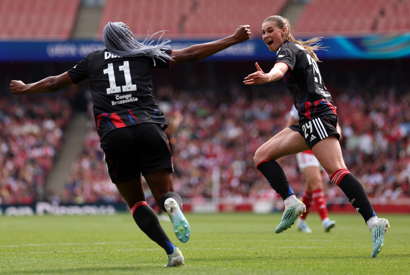 Jule Brand Arsenal FC v OL Lyonnes - UEFA Women's Champions League 2025/26 Semi-Final First Leg