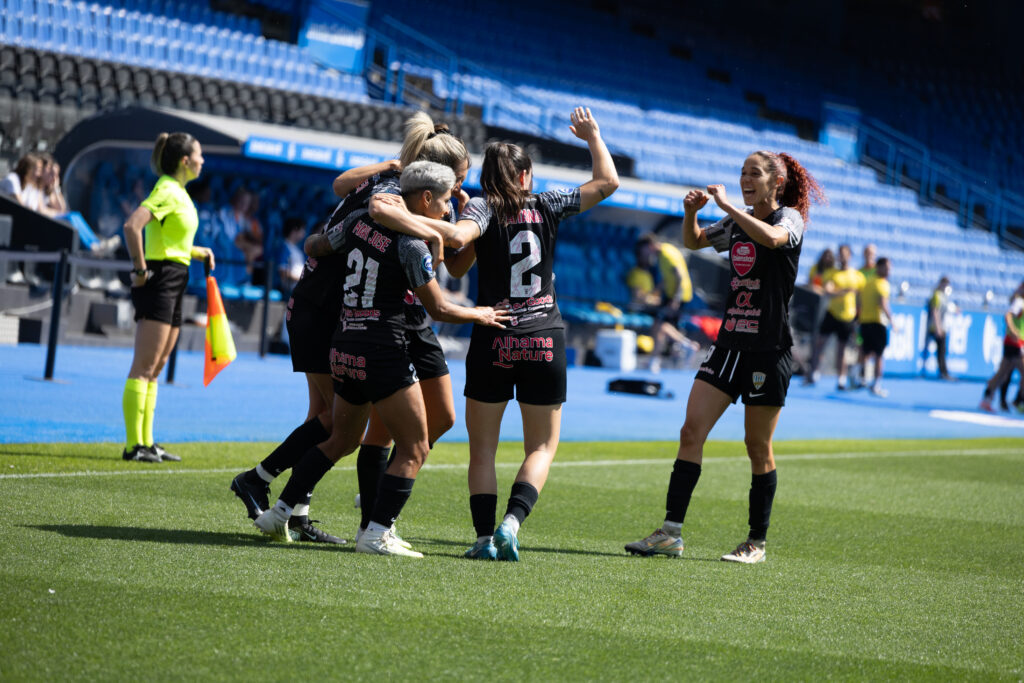 Celebración empate del Alhama CF - Diego Álvarez