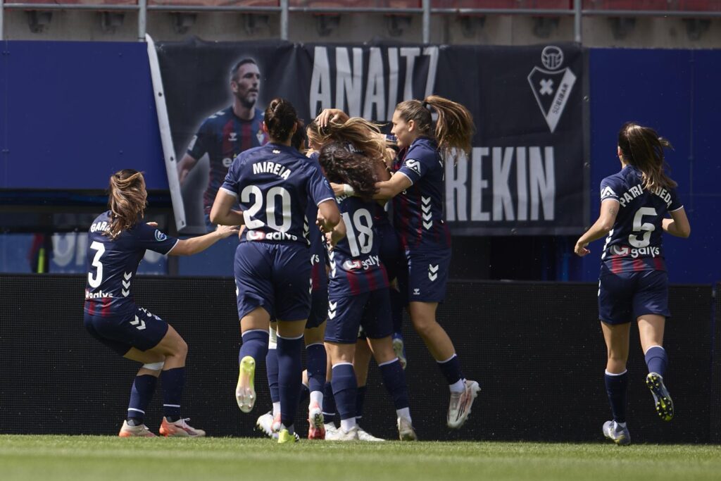 Celebración gol Eibar