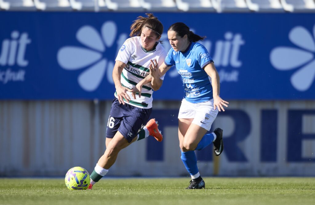 LORCA, SPAIN - JANUARY, 10: Alhama CF ElPozo and SD Eibar at Estadio Francisco Artés Carrasco on January 10, 2025 in Lorca, Spain. (Photo by Sergio Lopez/CAPTURASPORT/LigaF)