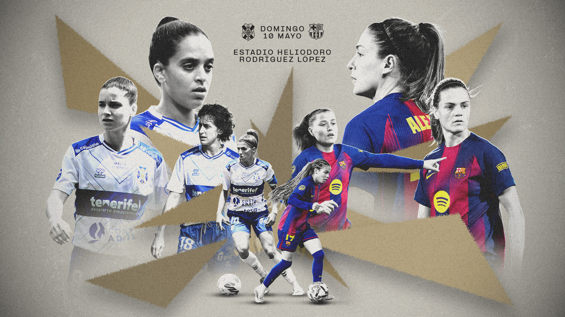 Tenerife - Barcelona - Liga F + concierto de Abraham Mateo