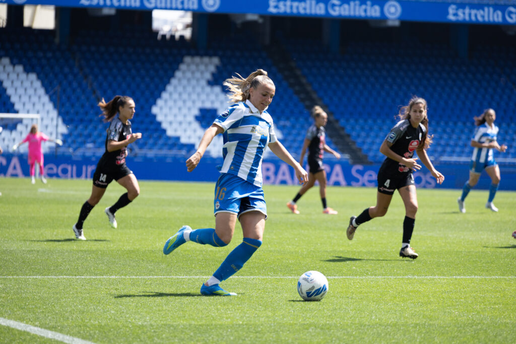 Marisa, jugadora del Dépor - Diego Álvarez