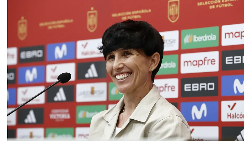 Sonia Bermúdez rueda de prensa abril Selección Española