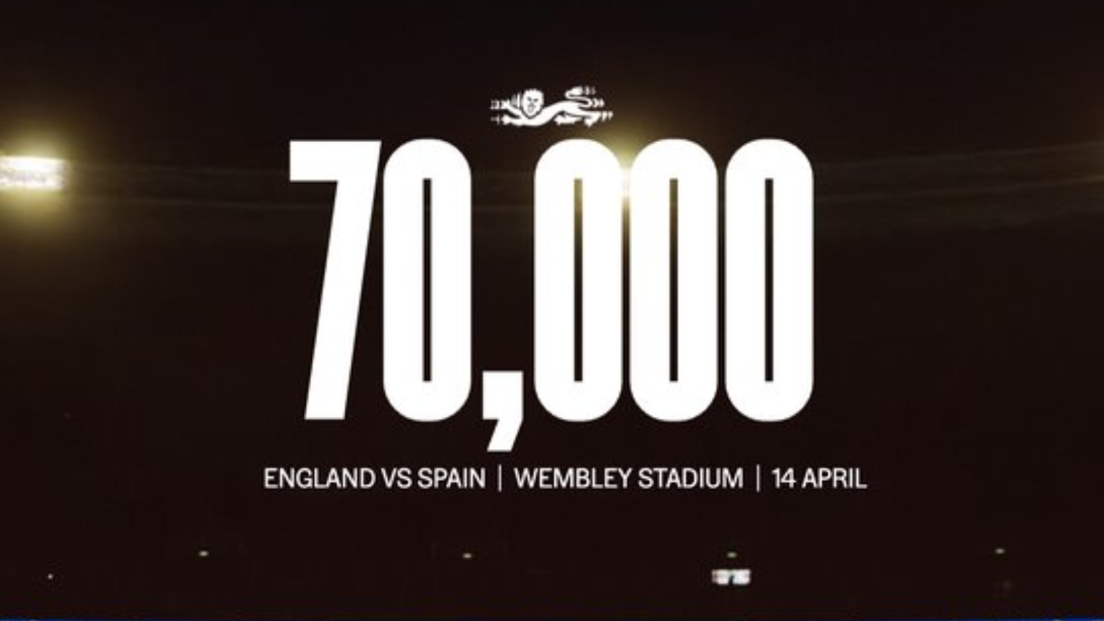 Wembley +70000 entradas vendidas
