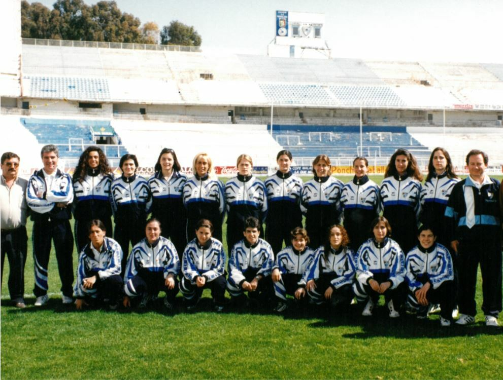 Club Atlético Málaga, campeonas 1997/1998 | Foto: Málaga CF