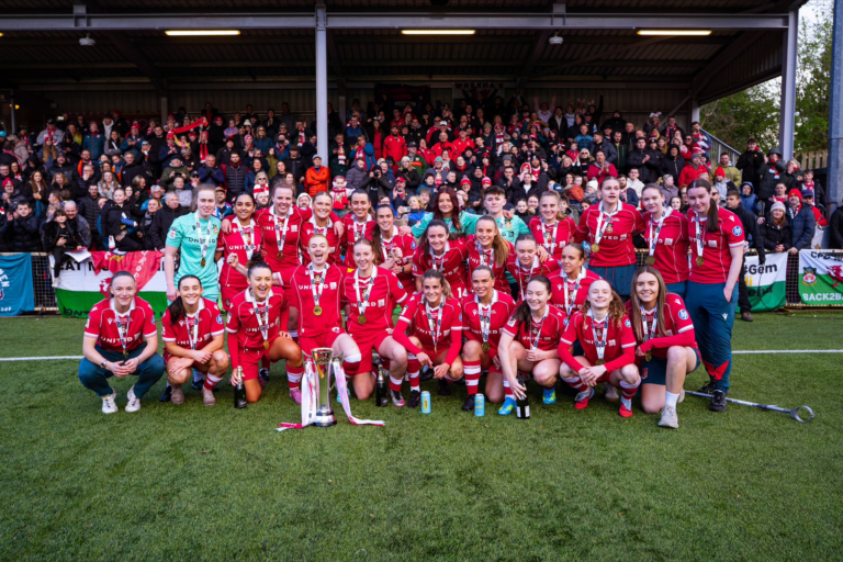 Wrexham AFC Women Women's Champions League and Champions of Wales