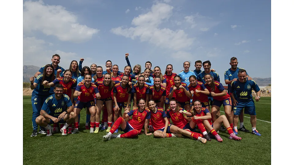 Selección Española Sub-16  3-0 Suecia