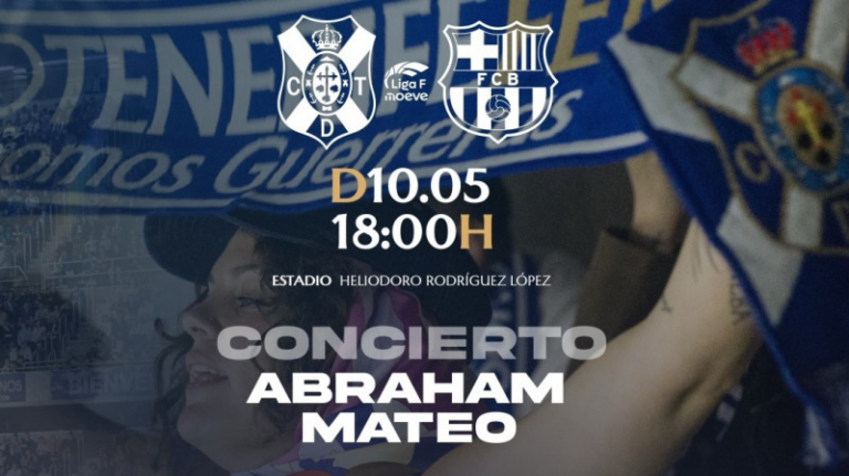 concierto en directo de Abraham Mateo Heliodoro Rodríguez López Tenerife