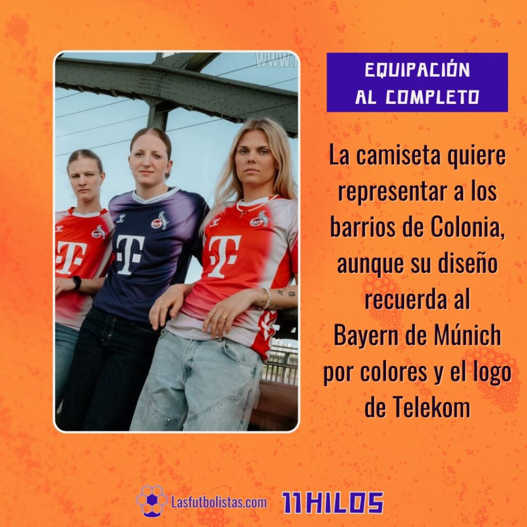 Análisis camiseta FC Koln femenino