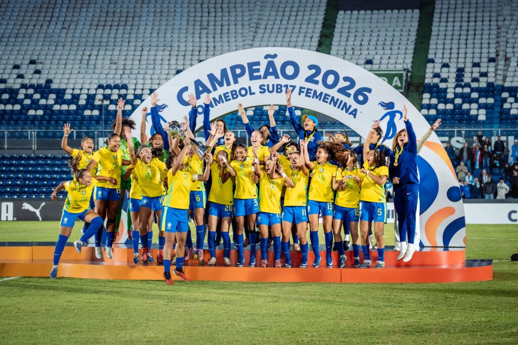 Brasil campeona sudamericano femenino sub-17 (1)