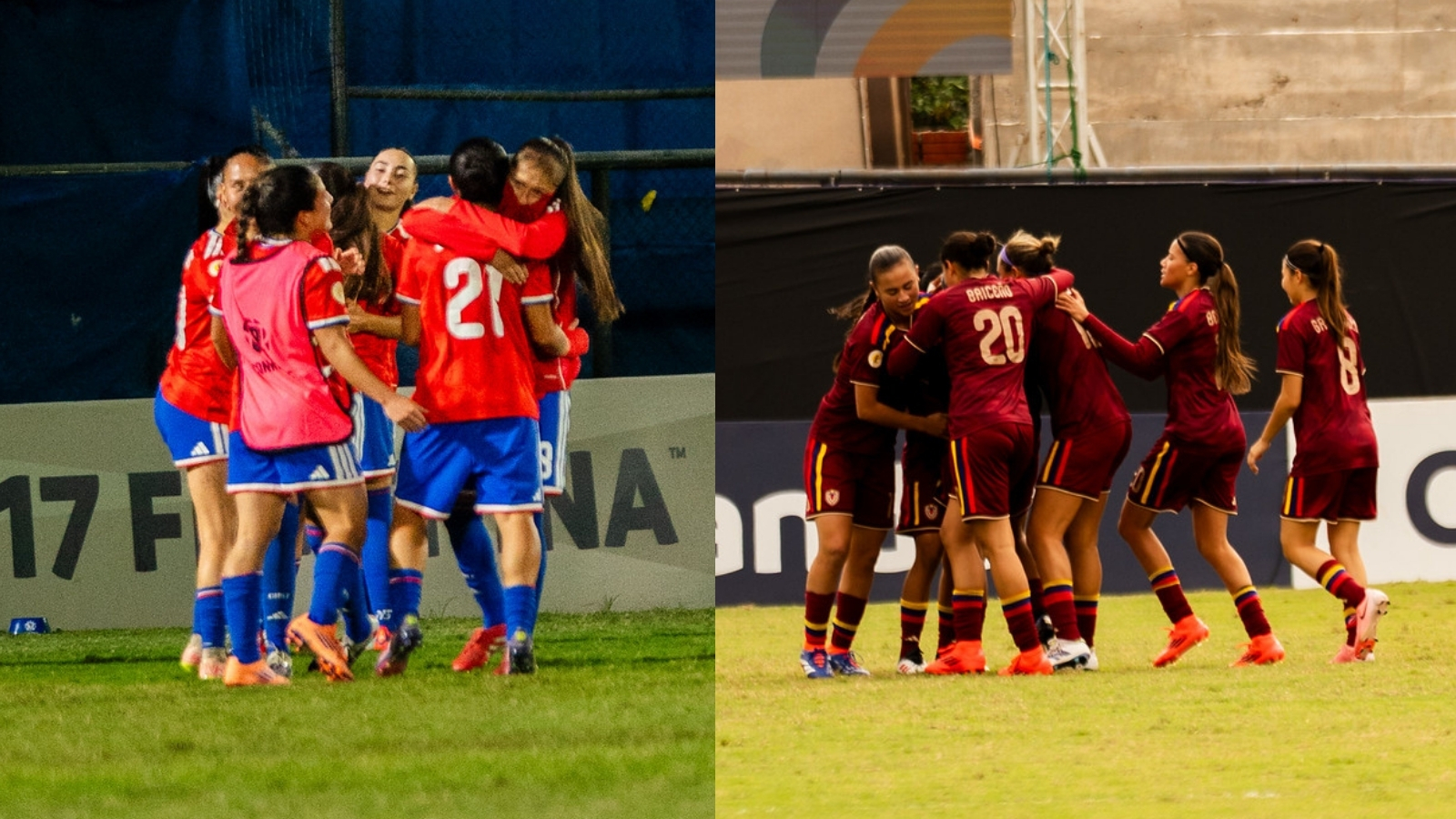Chile y Venezuela se clasfican para el Mundial sub-17 femenino