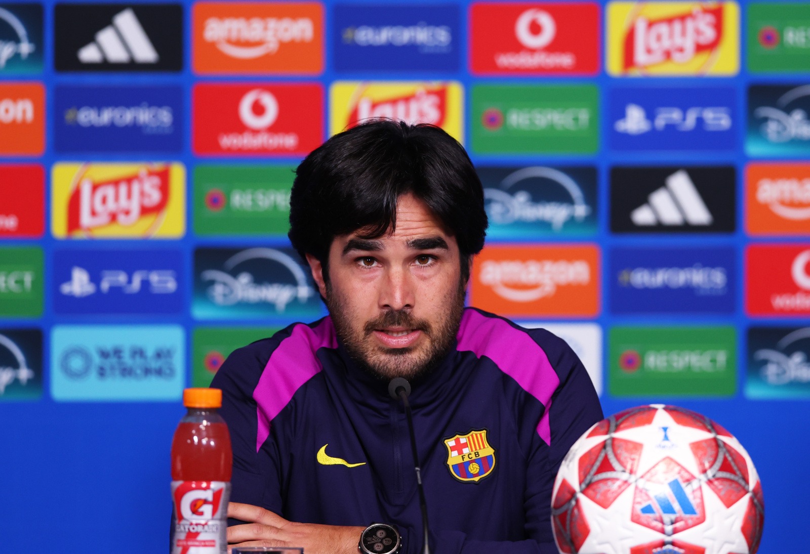 Pere Romeu FC Barcelona Training Session And Press Conference - UEFA Women's Champions League Final 2026