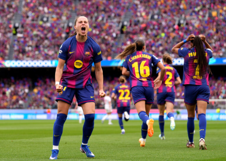 Ewa Pajor - FC Barcelona v FC Bayern München - UEFA Women's Champions League 2025/26 Semi-Final Second Leg