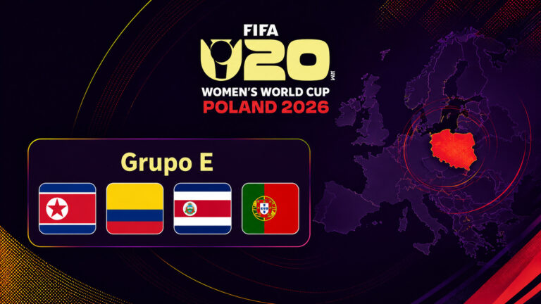 Grupo E del Mundial Femenino Sub-20 de Polonia 2026