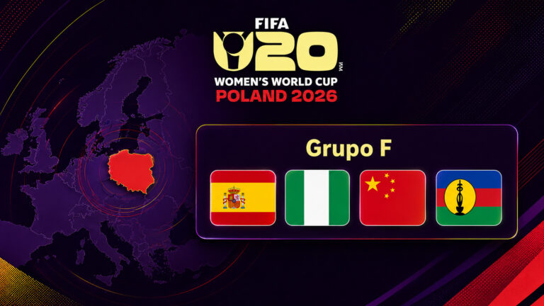 Grupo F del Mundial Femenino Sub-20 de Polonia 2026