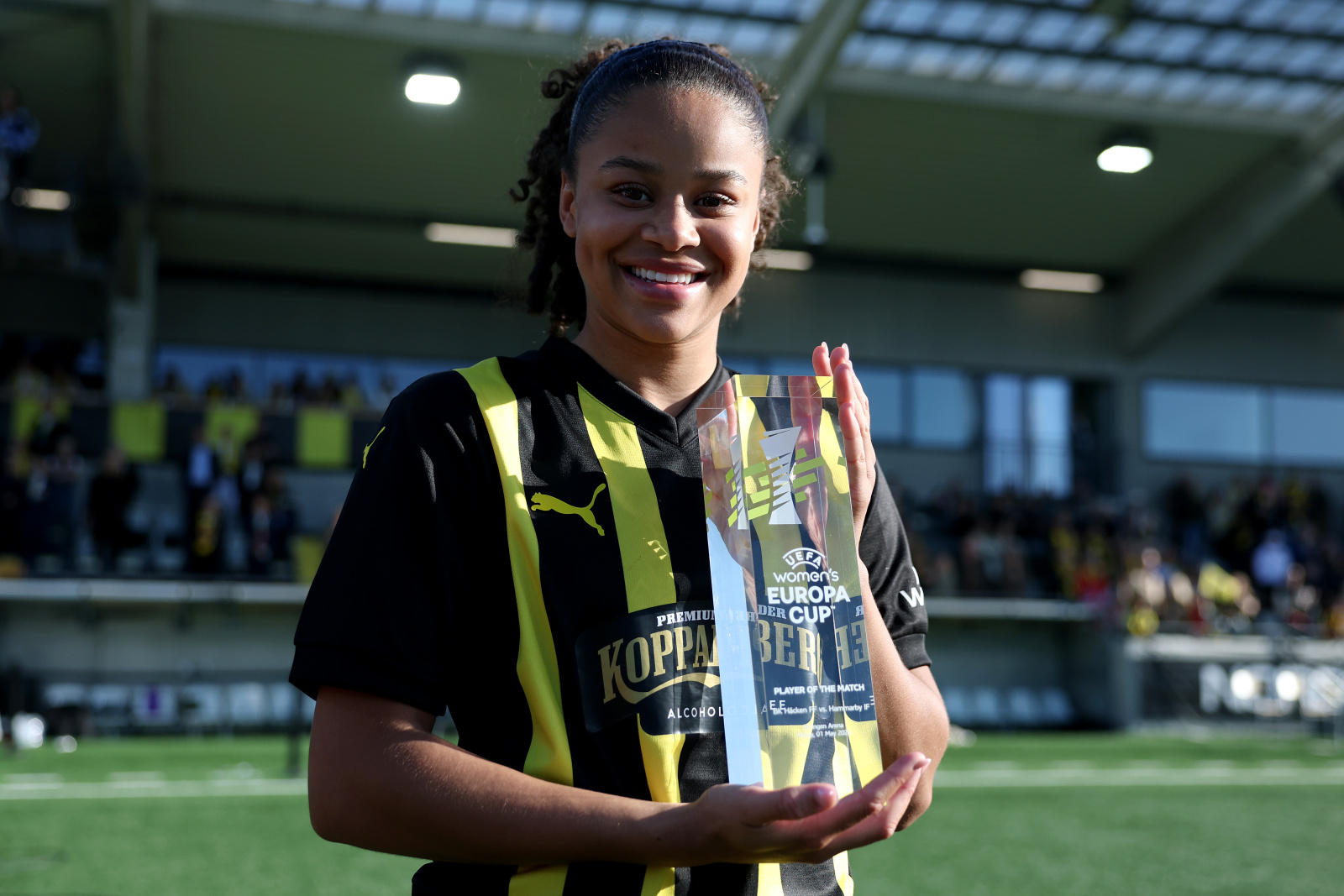 Felicia Schroder máxima goleadora BK Häcken FF - UEFA Women's Europa Cup 2026 Final Second Leg
