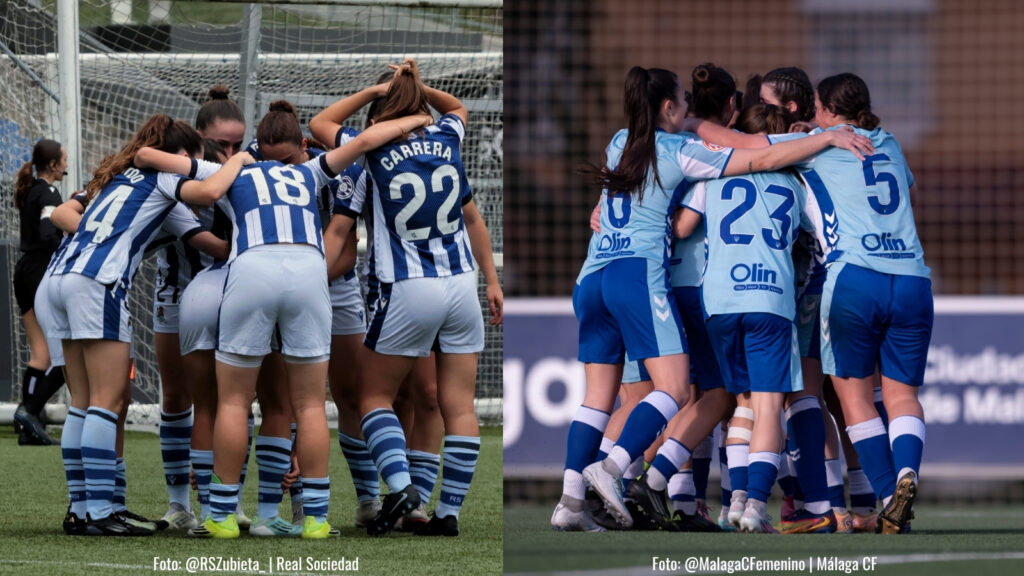 Málaga CF vs Real Sociedad B: primer pulso por el ascenso a 1ª RFEF Femenina