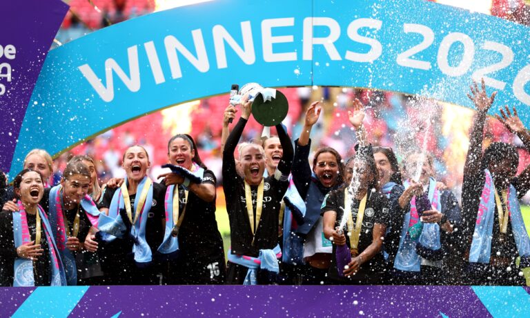 Man City Champions Women's FA Cup